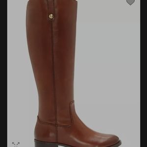 INC Mid length brown boots